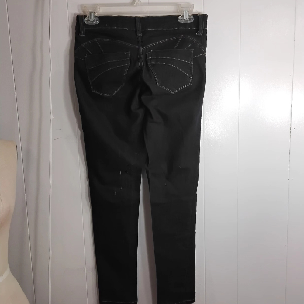 Blue Asphalt Black Skinny Jeans - Picture 6 of 7